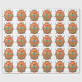 Käferinsekt niedlich geschenkpapier (Flach)