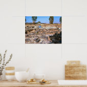 Kafernaum, Galiläa, archäologische Stätte Poster (Küche)