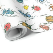 Käferpapier Geschenkpapier (Rolleneckpunkt)