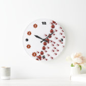 Käferuhr Große Wanduhr (Zuhause)