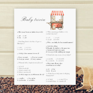 Kaffe-Baby-Party - Baby-Quiz