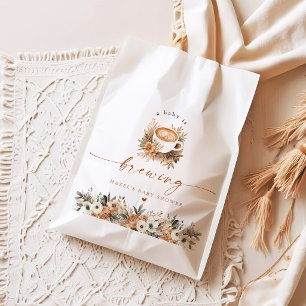 Kaffe Baby Shower Kaffe Gefallenheit, Ein Baby Bra Geschenktütchen