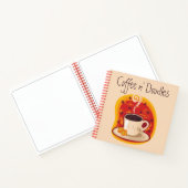 Kaffe Doodles Notizbuch (Innenseite)