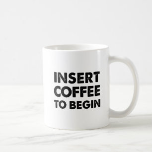 Kaffe einfüllen Lustiger Becher Kaffeetasse