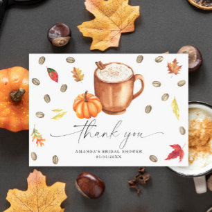 Kaffe Kürbis Danke Brautdusche