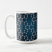 Kaffe Moleküle Klassischer Kaffeebecher Kaffeetasse (Links)