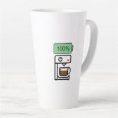 Kaffe-Sucht-Design Milchtasse (Rechte Ecke)