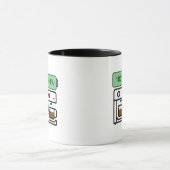 Kaffe-Sucht-Design Tasse (Zentrum)
