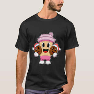 Kaffe Weihnachten Kaffeebohne T-Shirt