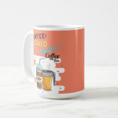 Kaffe Zauber Kaffeetasse (Vorderseite Links)