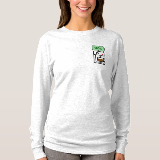 Kaffeaddiction Design T-Shirt (Vorderseite)