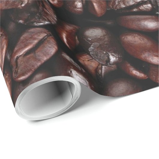 KAFFEBIENZEICHEN GESCHENKPAPIER (Rolleneckpunkt)