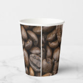 Kaffebohnen-Muster-Papierbecher Pappbecher (Rechts)