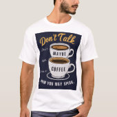 Kaffee 17 T-Shirt (Vorderseite)