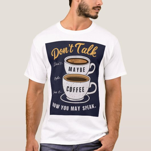 Kaffee 17 T-Shirt (Vorderseite)