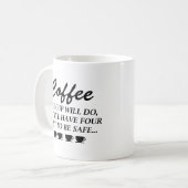 Kaffee 1 Cup Kaffeetasse (Vorderseite Links)
