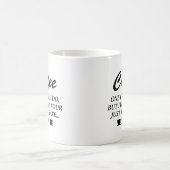 Kaffee 1 Cup Kaffeetasse (Mittel)