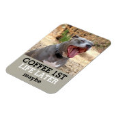 Kaffee-1. Leben später Pitbull Magnet (Linke Seite)