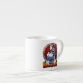 Kaffee abspülen und Beängstigend sein Espressotasse (Vorderseite Rechts)