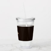 Kaffee Acryltrinkbecher (Links)