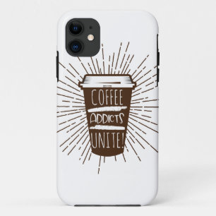 KAFFEE ADDICTS UNITE Case-Mate iPhone HÜLLE