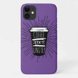 KAFFEE ADDICTS UNITE Case-Mate iPhone HÜLLE
