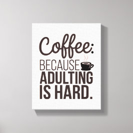 Kaffee & Adult - Die perfekte Leinwand für Sie