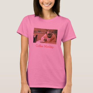 Kaffee-Affen-Shirt T-Shirt