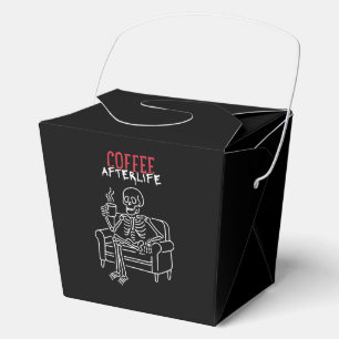 Kaffee Afterlife - Skeletton-Tasse Geschenkschachtel