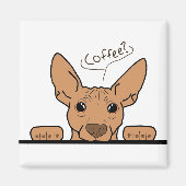 Kaffee? AHT Kühlschrankmagnet (Vorne)