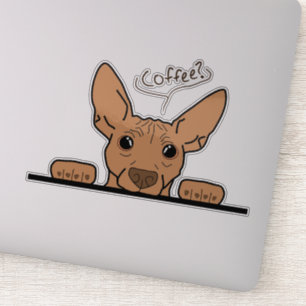Kaffee? AHT Vinyl Sticker