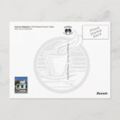 Kaffee. . . Alaskan Style! Postkarte (Rückseite)