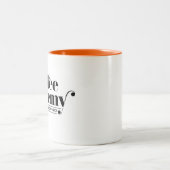 Kaffee-Alchimie-Tasse Zweifarbige Tasse (Mittel)