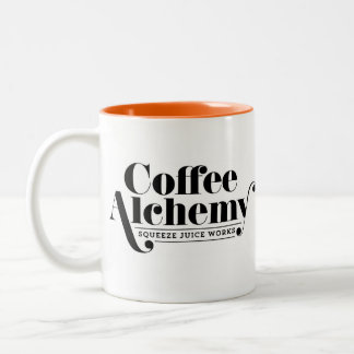 Kaffee-Alchimie-Tasse Zweifarbige Tasse
