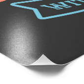 Kaffee alles wird mit Kaffee besser Fotodruck (Ecke)