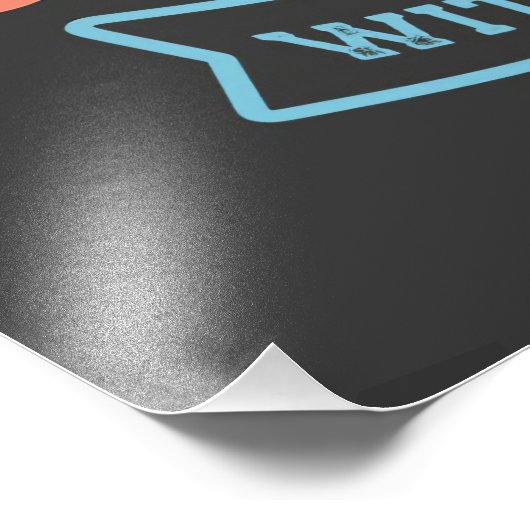 Kaffee alles wird mit Kaffee besser Fotodruck (Ecke)