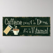 Kaffee als Vitamine 2 Poster (Vorne)