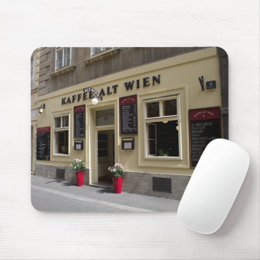 Kaffee Alt Wien, Wien, Österreich Mousepad (Mit Mouse)