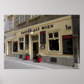 Kaffee Alt Wien, Wien, Österreich Poster (Vorne)