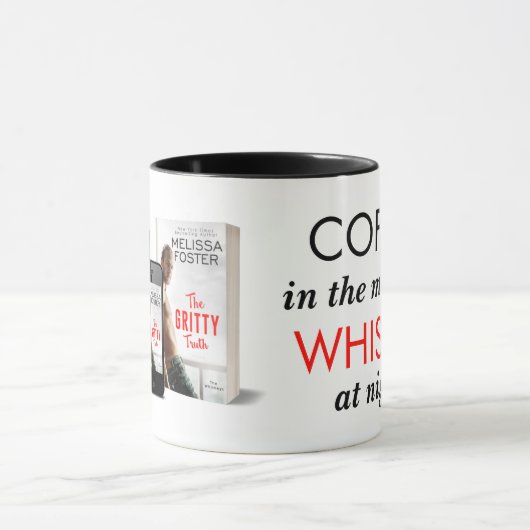 Kaffee am Morgen / Die Gritty Truth Tasse (Zentrum)