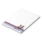 Kaffee am Morgen - Notepad Notizblock (Rotiert)