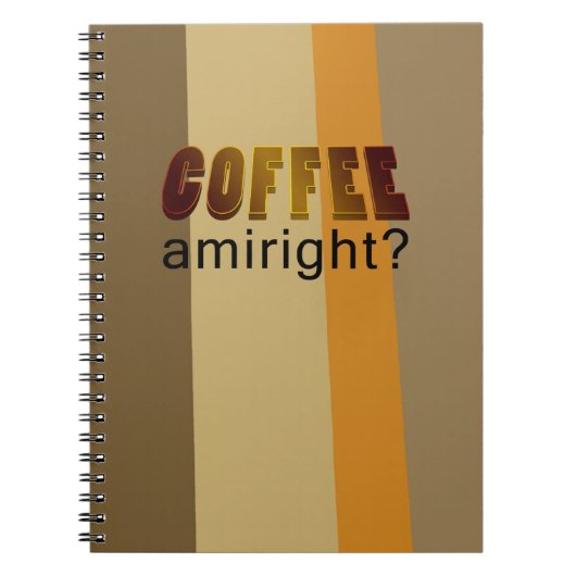 Kaffee Amiright? Notizblock (Vorderseite)