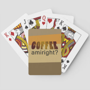 Kaffee Amiright? Spielkarten