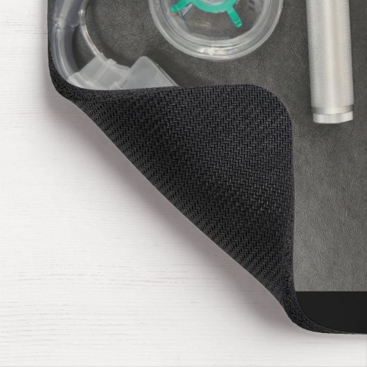 Kaffee-Anästhesie Mousepad (Ecke)