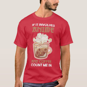 Kaffee-Anime-Premium T-Shirt
