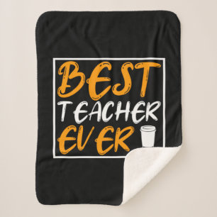 Kaffee Art Best Teacher jemals Sherpadecke