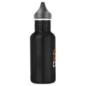 Kaffee Art Black Coffee Edelstahlflasche (Links)