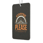 Kaffee Art Coffee Bitte Autolufterfrischer (Links)