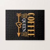 Kaffee Art Coffee Queen Puzzle (Horizontal)