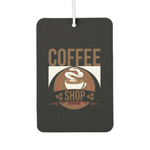 Kaffee Art Coffee Shop Autolufterfrischer
